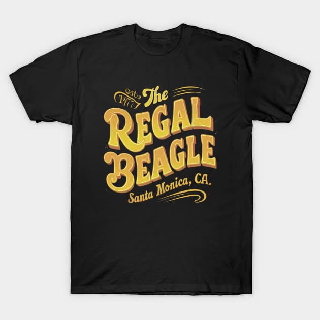 Distressed The regal beagle santa monica T-Shirt by thestaroflove